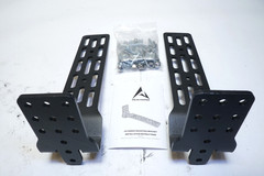 New Peakamper Pair Awning Mounting Brackets, Extended L-Brackets for Roof Rack
