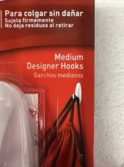 3M Command 2 Medium Designer HOOKS 4 STRIPS Multi-Use White 17081 – 2 Packs {59