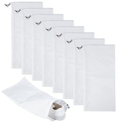 letsinstyle 8Pcs 9.1 x 18.1 Inch Shoe Bags for Travel, Single Shoe Pouch with…