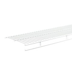 Wire Shelf ClosetMaid 6ft x 12in Ventilated with Rod Vinyl Coated Closet Storage