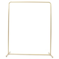 47.2*59in Clothes Rack Golden Garment Display Stand Clothing Storage Rack