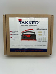 Takker 36 Piece Hard Wall Hanging Kit Holds 27 Lbs Suitable for Brick & Concrete