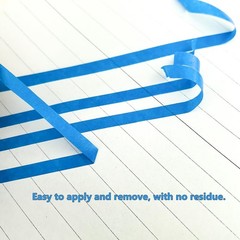 8pcs Blue Pinstripe Tape Masking Tape for DIY Nail Arts Drawing Pattern Makin…