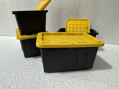Set Of 4 Lowe’s Teeny Tote Tiktok Viral Mini Plastic Storage Totes New 2025 Gift