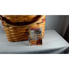 Longaberger 1998 Holiday Hostess Winter Wishes Basket Set