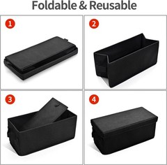 6packblack 13.2×5.9×5.3 In CD Case Storage Container Box Organizers Lot