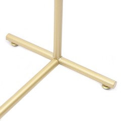 47.2*59in Clothes Rack Golden Garment Display Stand Clothing Storage Rack